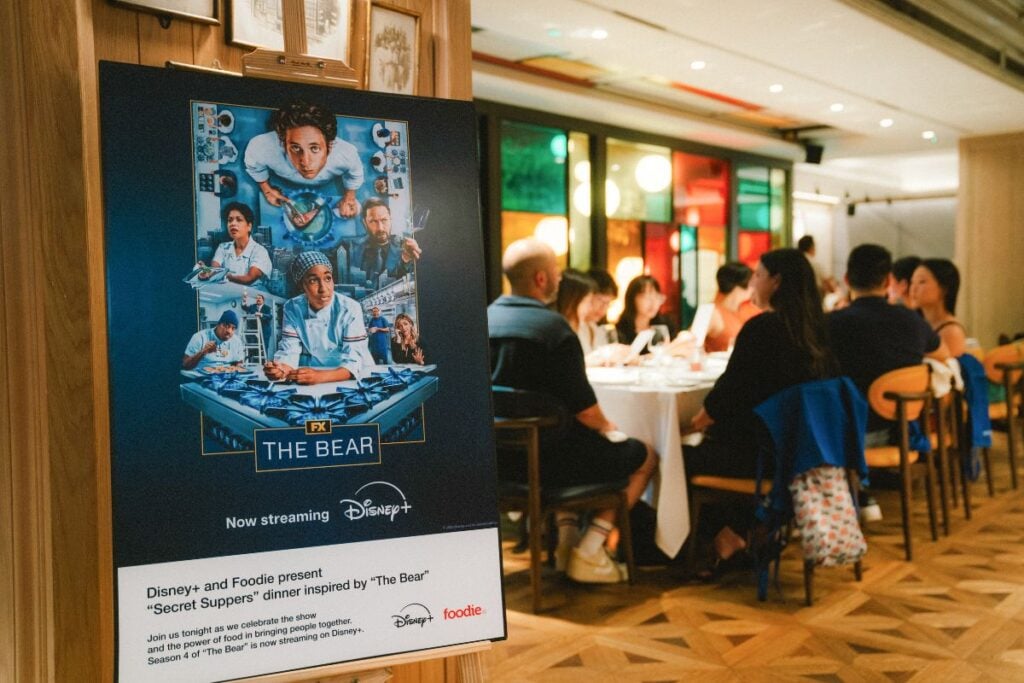 Disney+ and Foodie Secret Suppers dinner