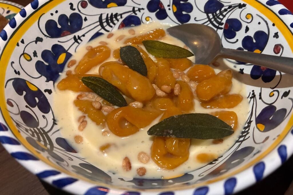 Primo Posto review: new Milanese restaurant pumpkin gnocchi