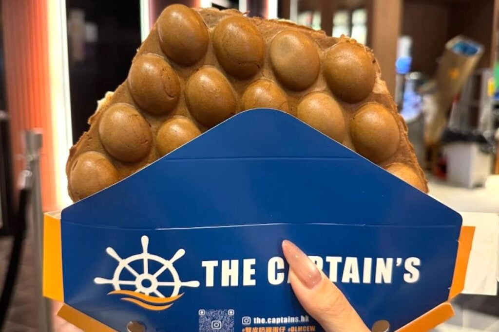 Where to find the best egg waffles in Hong Kong 12 The Captain’s best egg waffles in Hong Kong